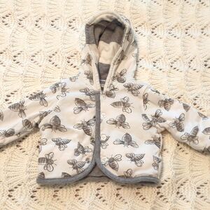 Burt's Bees 0-3 month hooded jacket